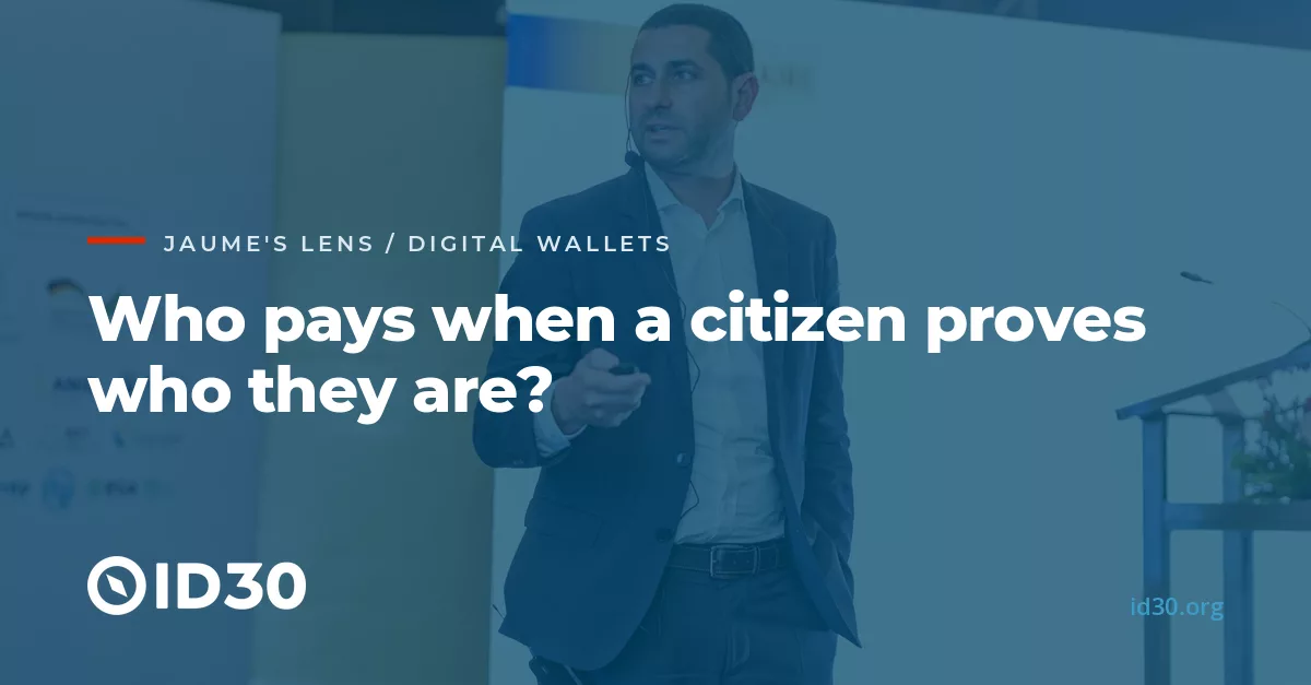 Who pays when a citizen proves who they are? A Lens on the World Bank guidance for national wallets